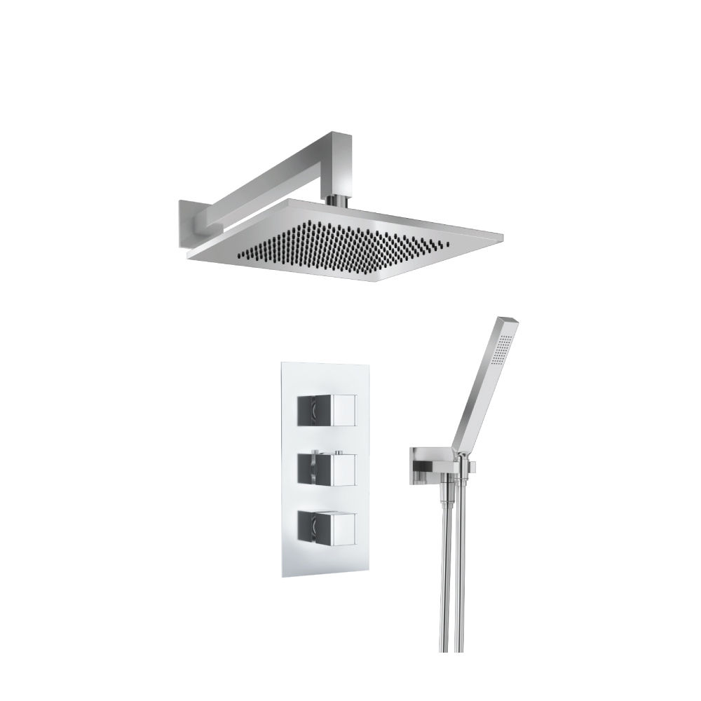 ISENBERG – Shower Kit – 10″ Shower Head & Hand Shower Kit