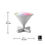 Thumbnail: UMBRA - CONO PORTABLE SMART LAMP GREY