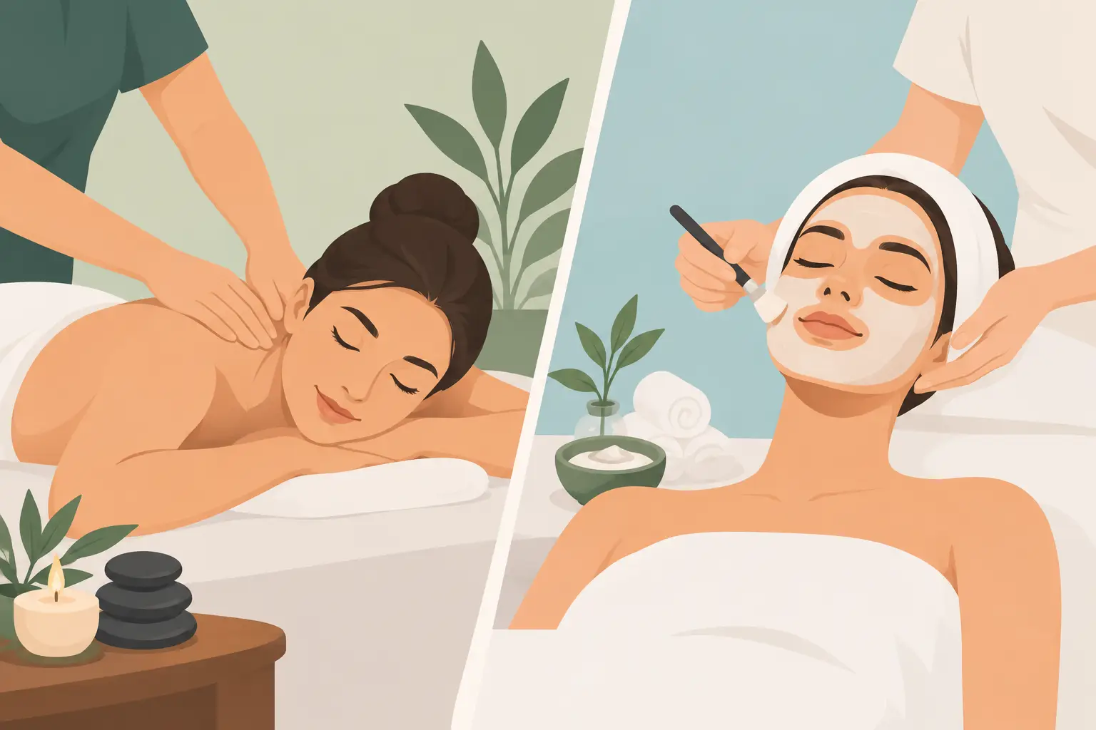 Massage or Facial for Stress: Which Is Right?