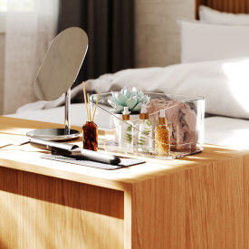 Thumbnail: UMBRA - GLAM HAIR TOOL ORGANIZER WHITE/CHAR