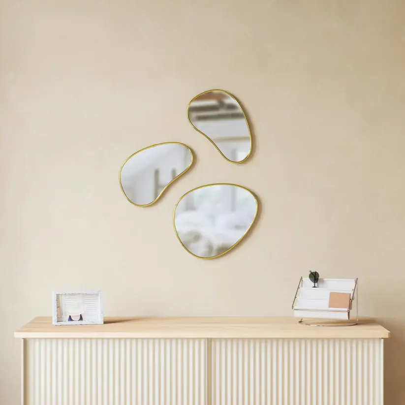 Thumbnail: UMBRA - Hubba Pebble Mirrors, Set Of 3