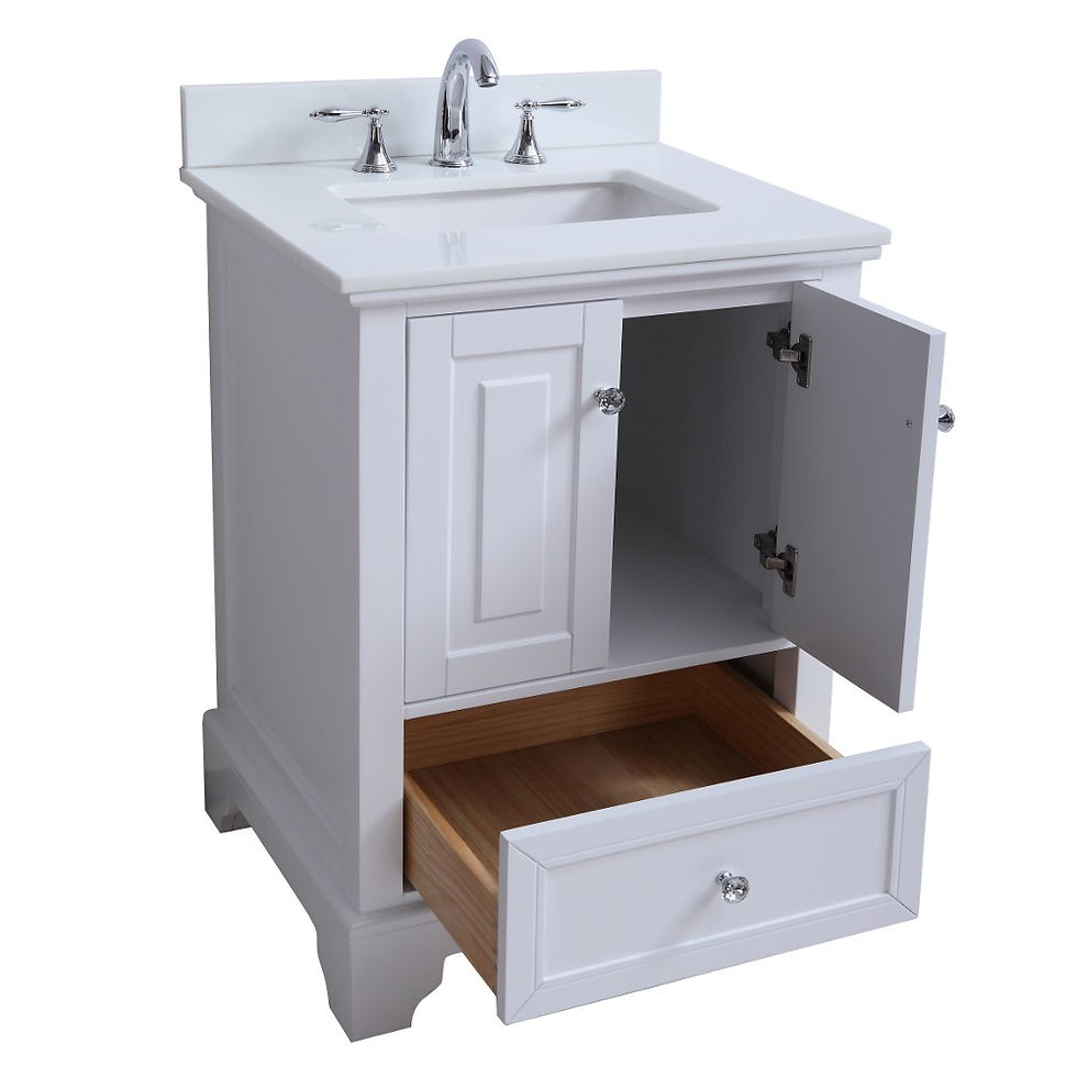 VITRA - Dalia Floor Mount 24" Single Sink Vanity