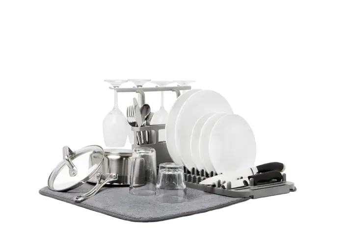 Thumbnail: UMBRA -Udry Dish Rack With Dry Mat