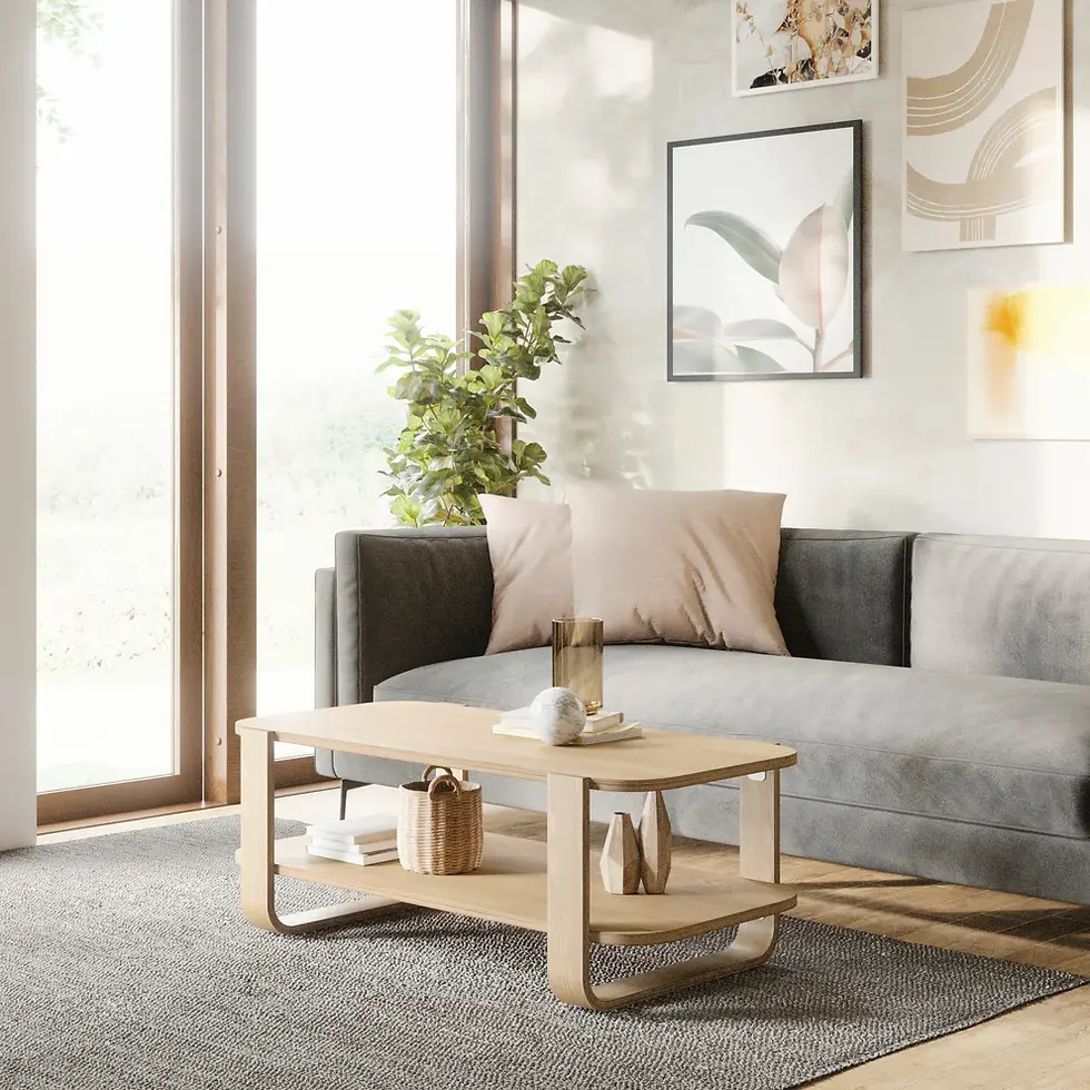 Thumbnail: UMBRA - Bellwood Coffee Table - NATURAL