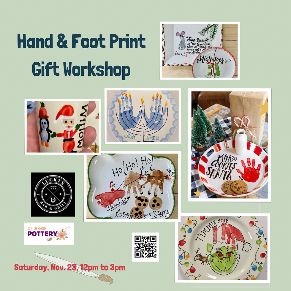 Hand & Foot Print Workshop - Holbrook