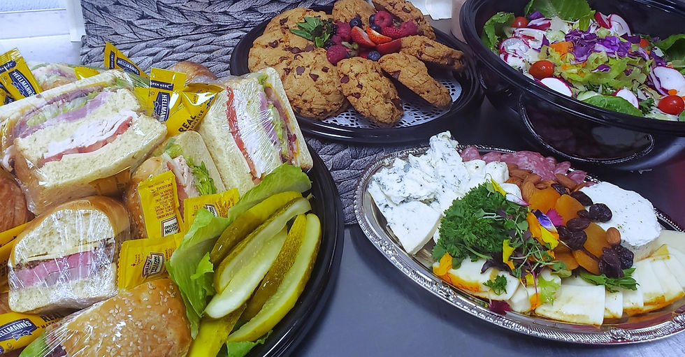 Arranged Food and Objects