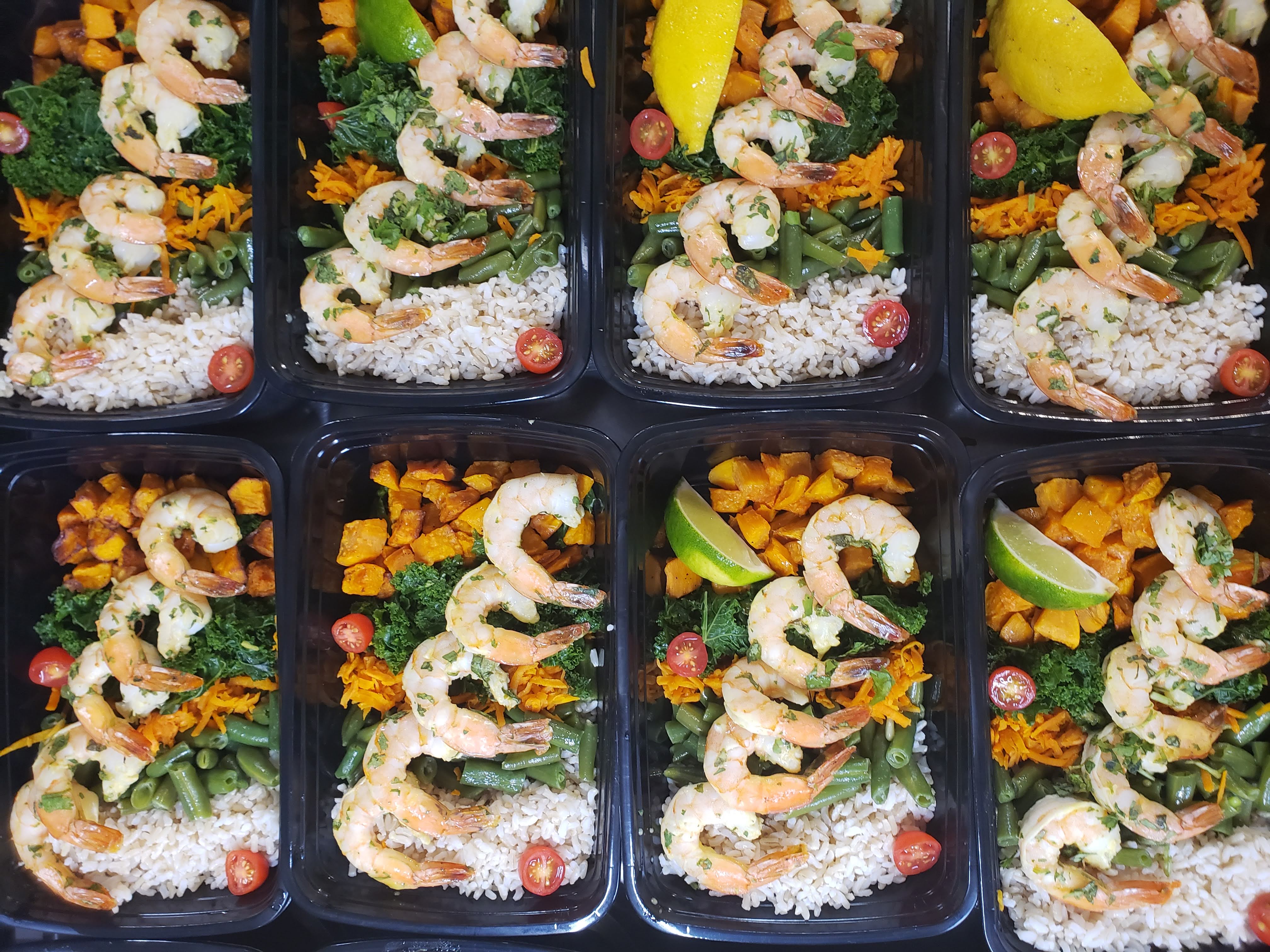 Arranged Food and Objects