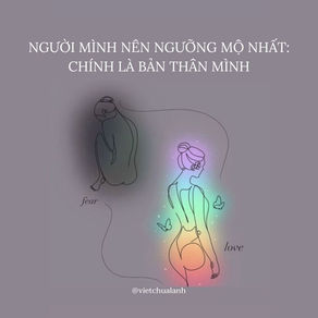 Người mình nên ngưỡng mộ nhất: chính là bản thân mình