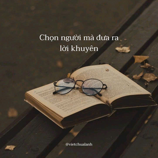 Chọn người mà đưa ra lời khuyên