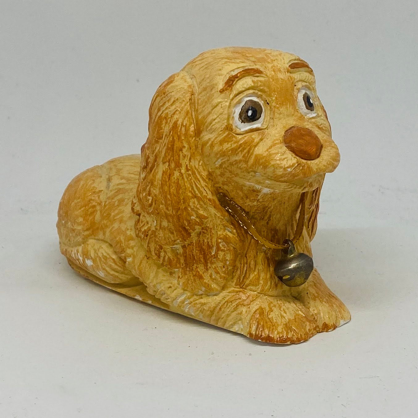 Long dog laying down