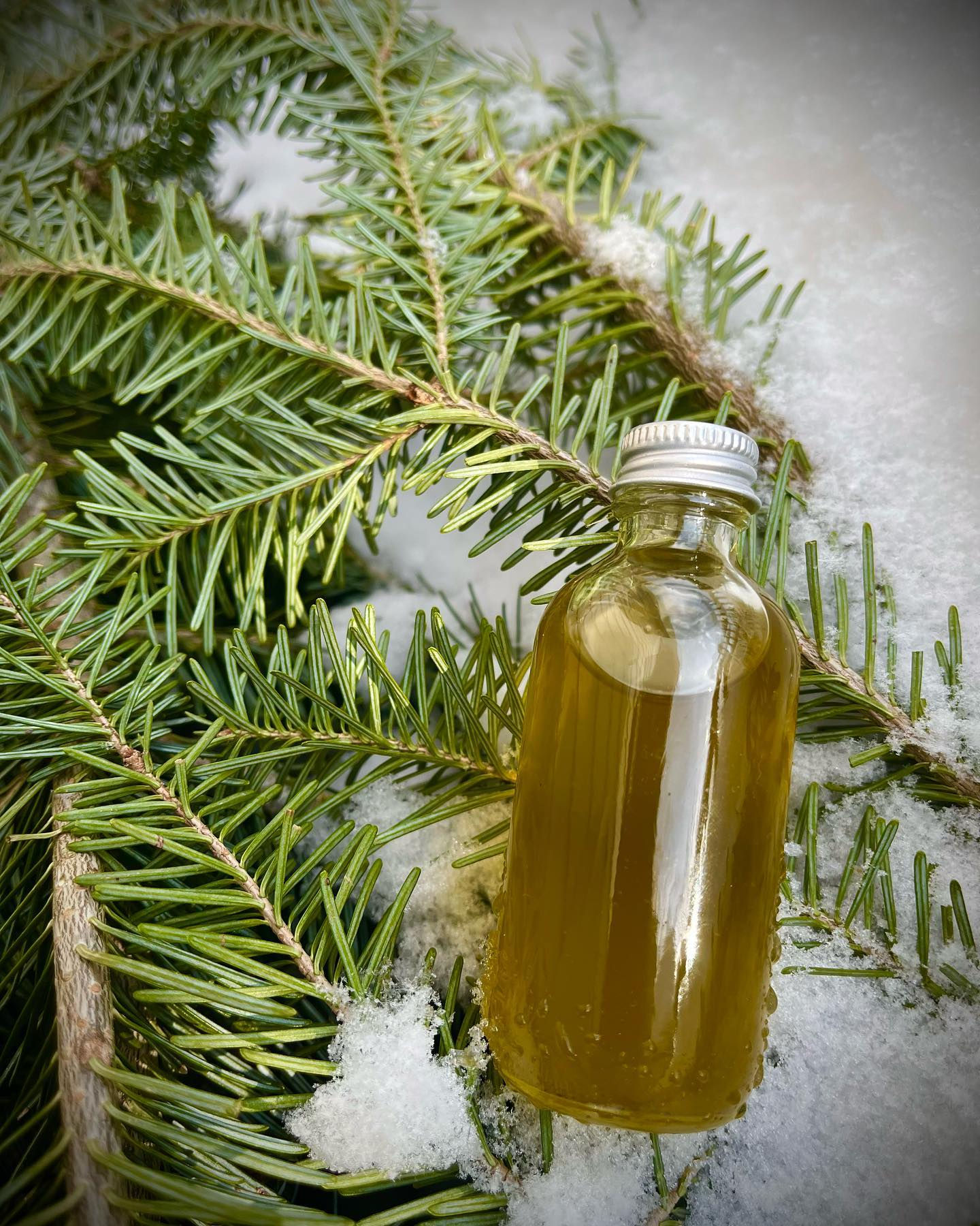 herb infused body oil