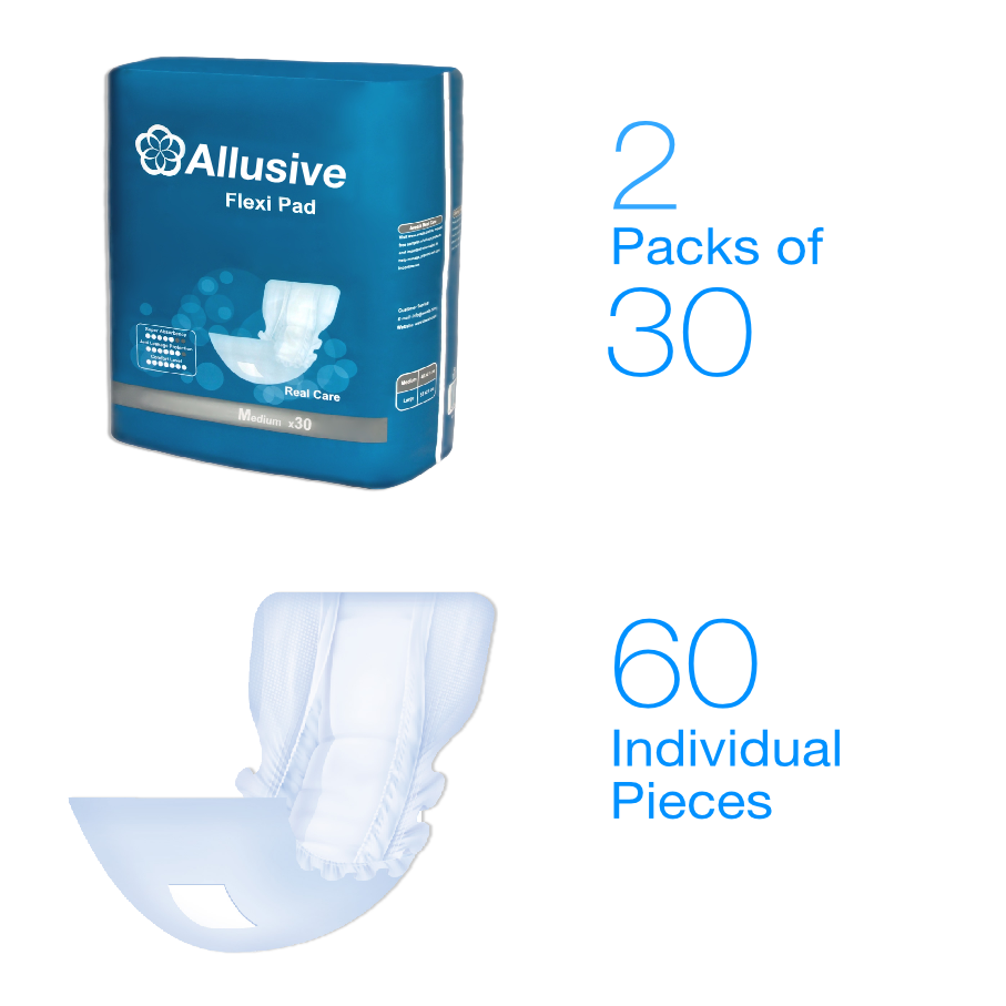 Thumbnail: Allusive Flexi Incontinence Pad
