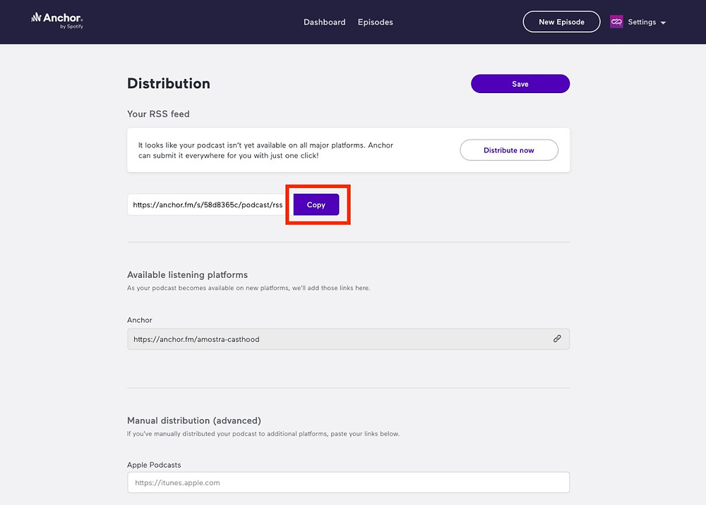 | Como localizar o Feed RSS nas principais plataformas de hospedagem áudio
