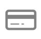 Tarjeta de crédito - Gris oscuro
