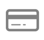 Tarjeta de crédito - Gris oscuro