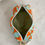 Thumbnail: small orange and teal handmade bag