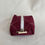Thumbnail: handmade mini bag - burgundy quilted