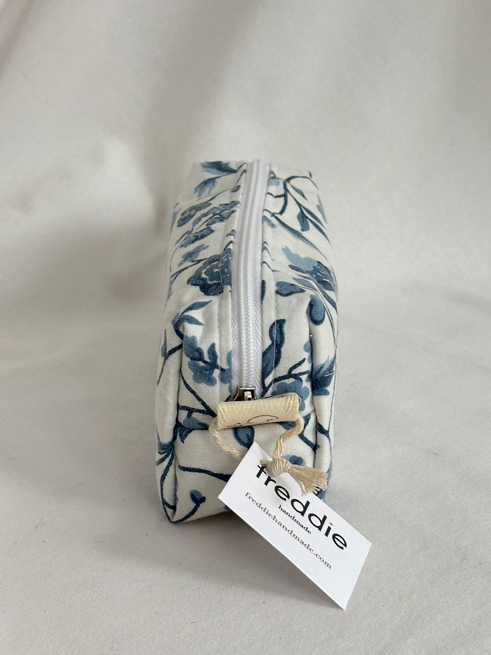 Thumbnail: small blue floral handmade bag