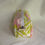 Thumbnail: handmade medium bag - pink and green