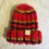 Thumbnail: hand knit beanie - striped