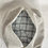 Thumbnail: large light grey, blue plaid interior handmade bag