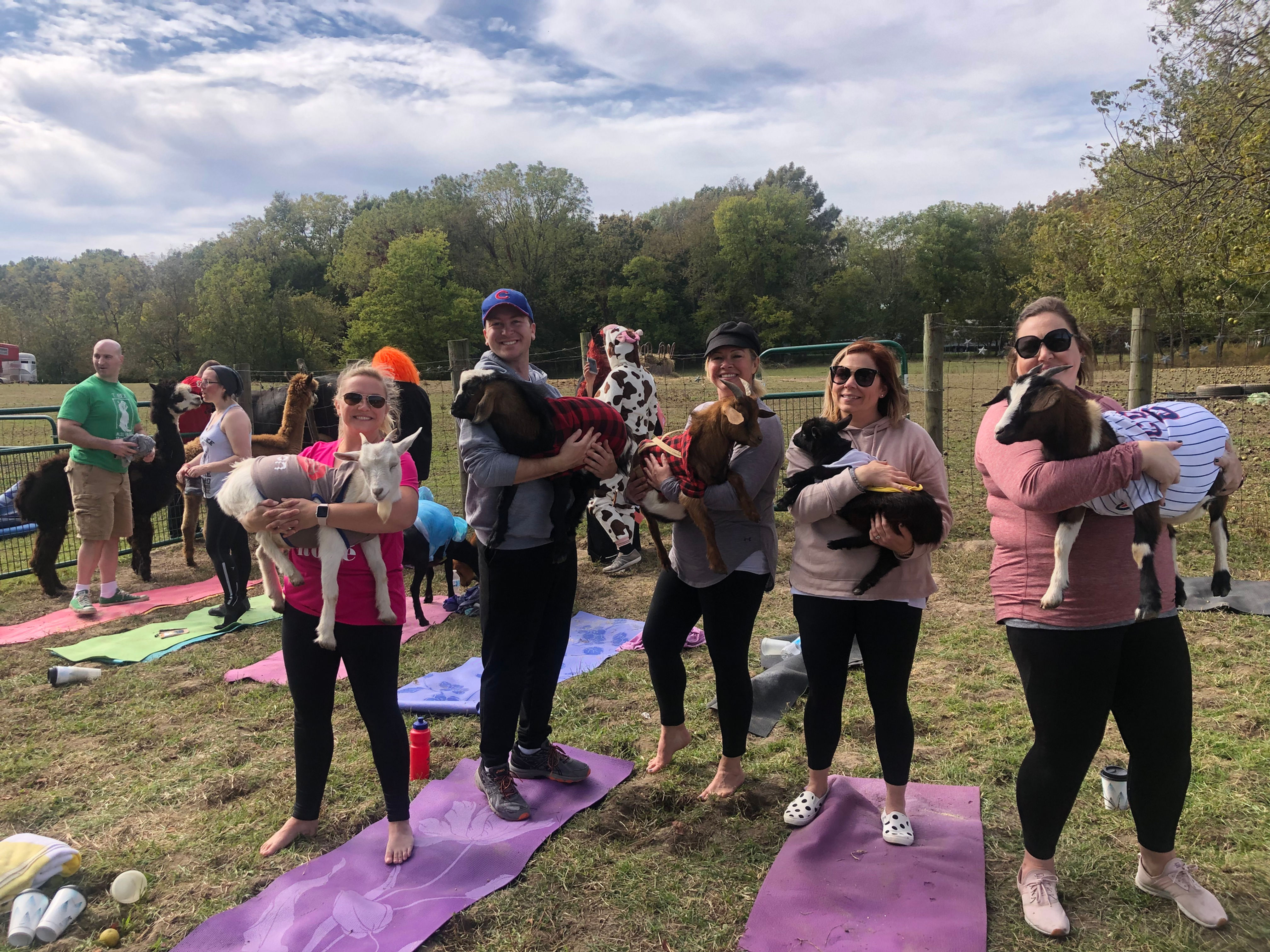 Private Goat Yoga Party @ Willow City Farm