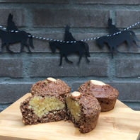 Speculaas muffins met amandelspijs! (glutenvrij/lactosevrij/exorfinevrij)