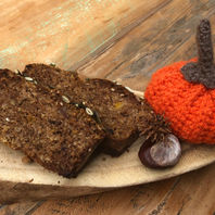 Herfstige pompoencake! (glutenvrij/lactosevrij/exorfinevrij)