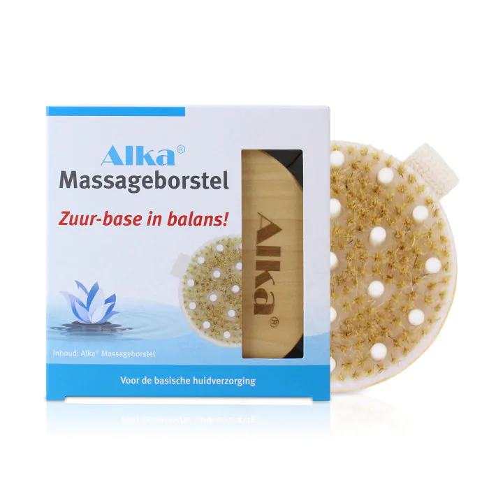 Massageborstel Alka (zuur-base-balans)