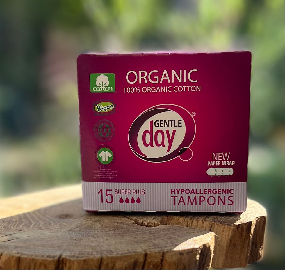 Tampons SUPER PLUS Gentle Day (15 st)