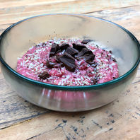 Pink-oats-bowl! (glutenvrij/vegan)