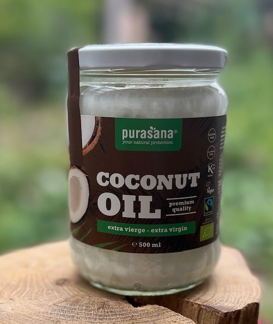 Kokosolie extra vierge bio Purasana (500 ml)