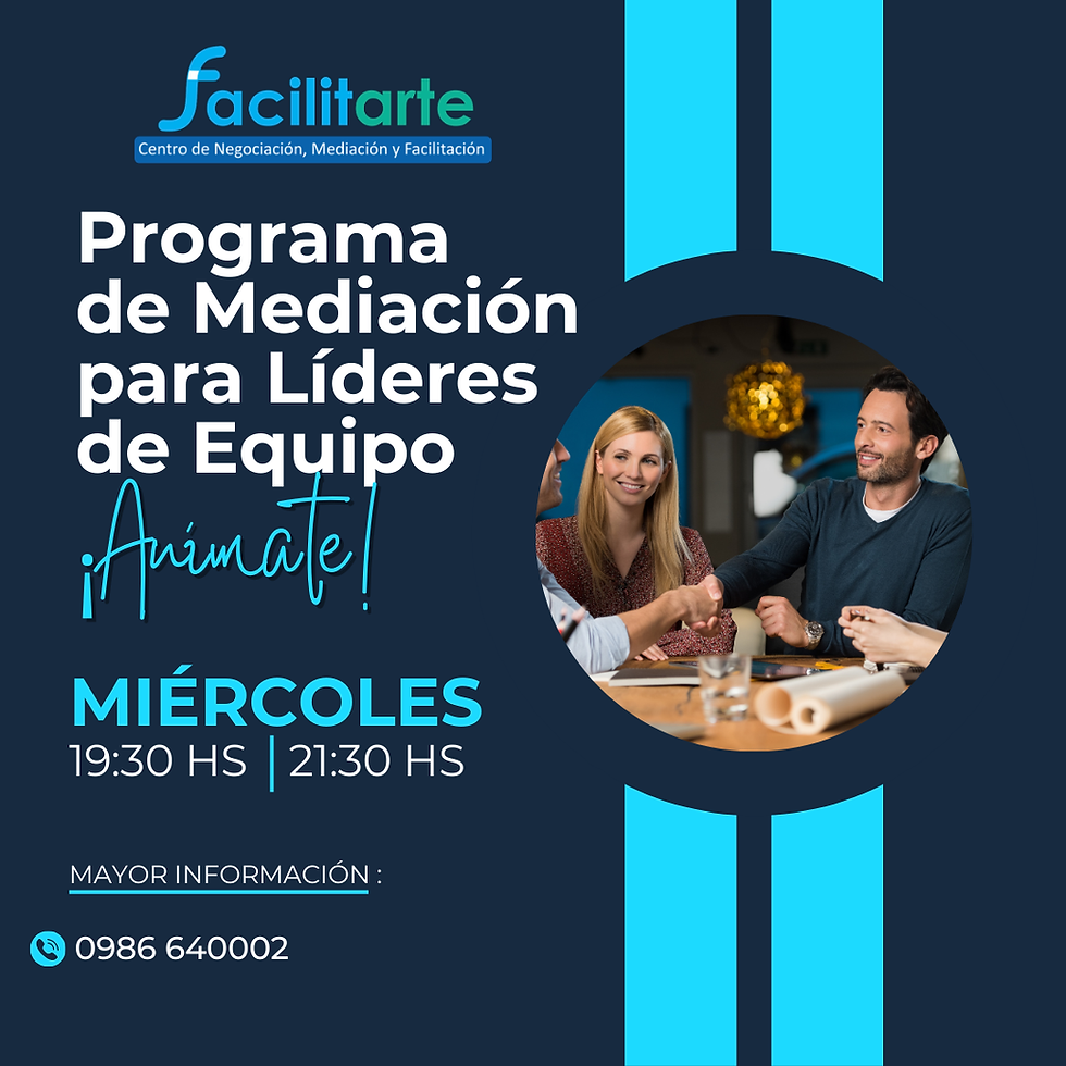 Escuela de Mediación para Líderes de Equipo (2)