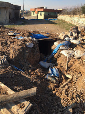 Σήραγγες σε σπίτια Κούρδων αυτονομιστών στο Σιρνάκ