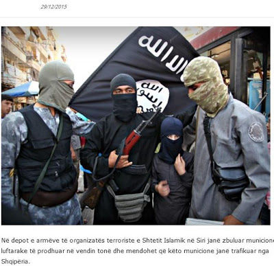 Οι Τζιχαντιστές πολεμούν με όπλα που κατασκευάζονται στην Αλβανία