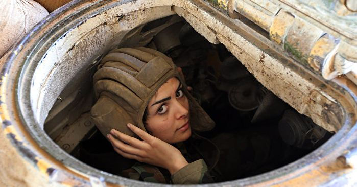 Οι αφανείς ηρωίδες του Συριακού Στρατού που πολεμούν σαν λοντάρια