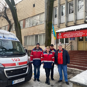 Авто для переможців змагань "Медичне ралі Київщини-2023"