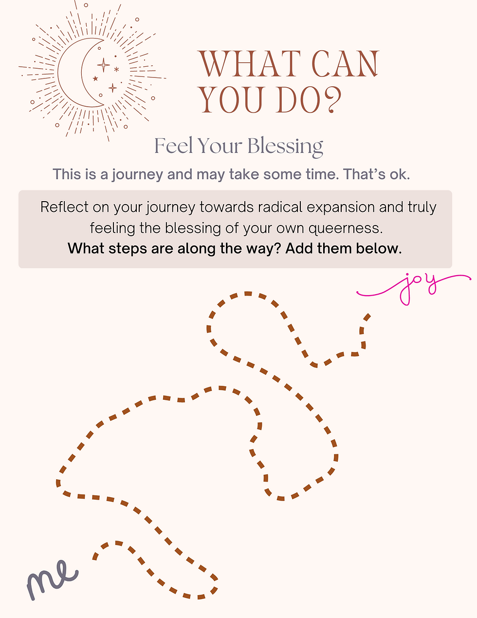 Thumbnail: Queerness is a Blessing Workbook: Chapters 1 & 2