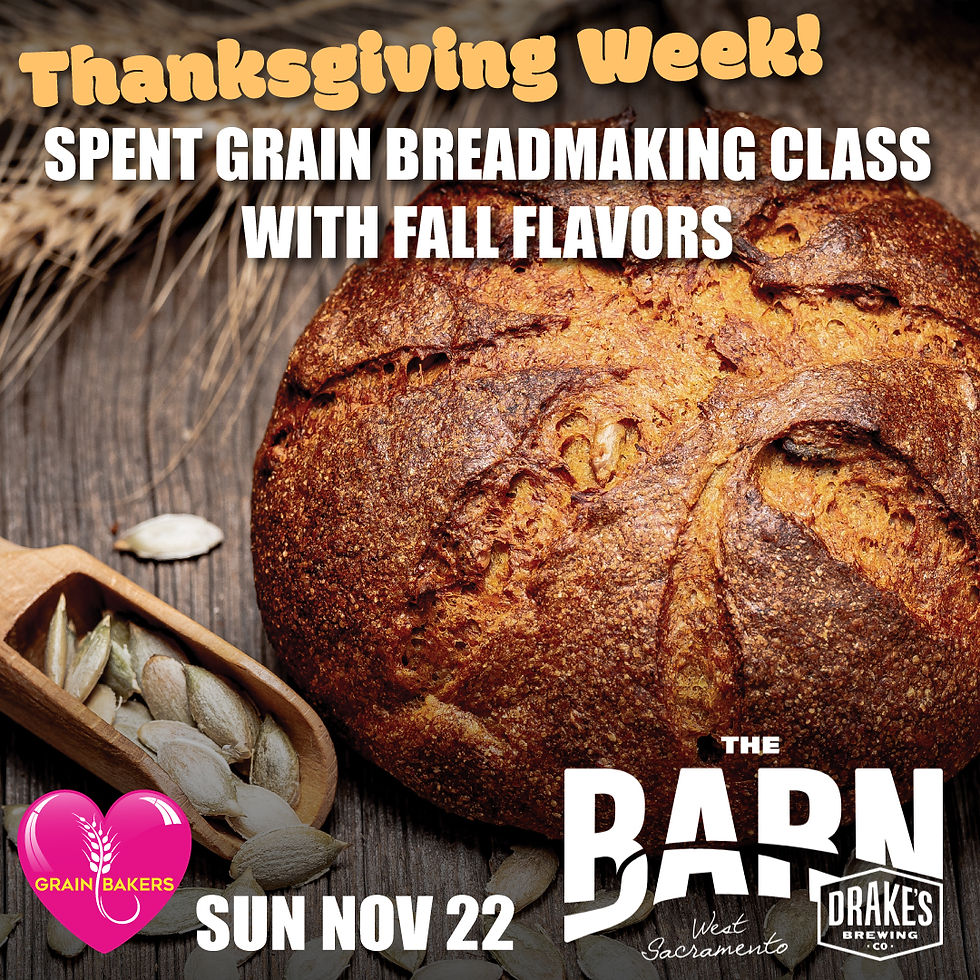 Fall Flavors Breadmaking Class at Drake's: The Barn