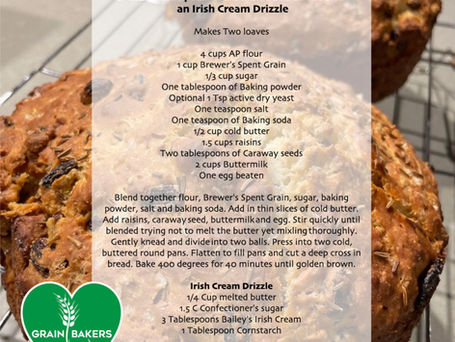 Irish Soda Bread with Spent Grain