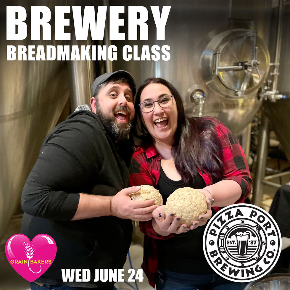 Pizza Port Brewery Breadmaking Class San Marcos