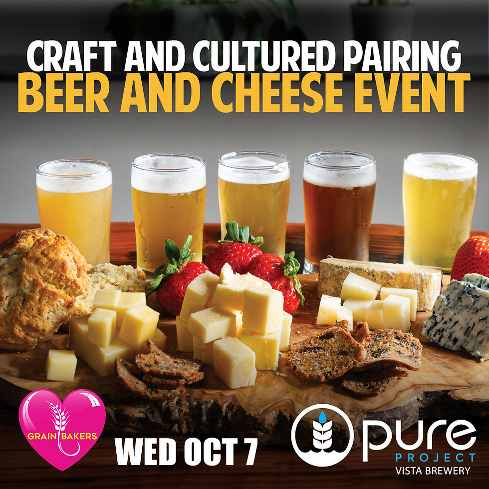 Craft and Cultured Pairing: Beer & Cheese Event