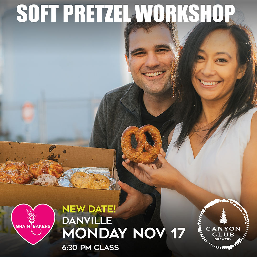 Pretzel Class at Danville Canyon Club Brewing