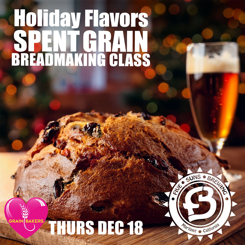Five Suns Holiday Breadmaking Class