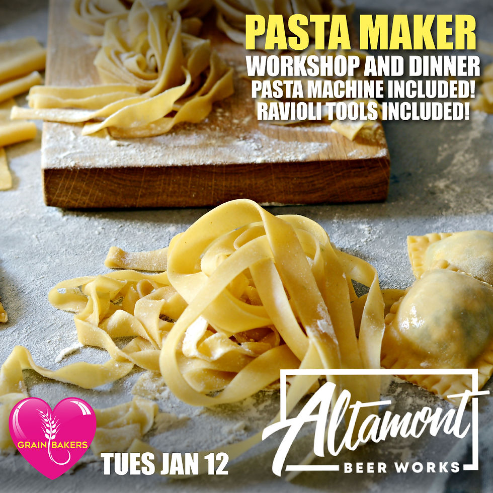 Fresh Pasta Making Class at Altamont Beer Works Livermore