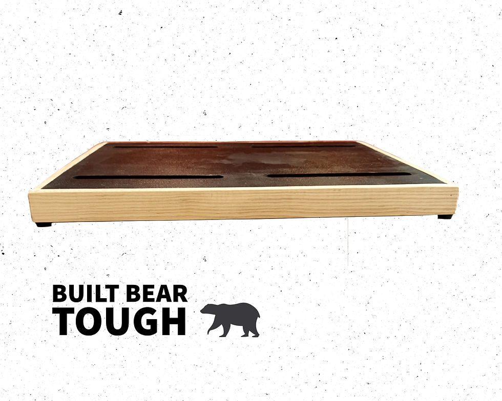Thumbnail: Hyvä  Woods Series Dovetailed Pedalboard