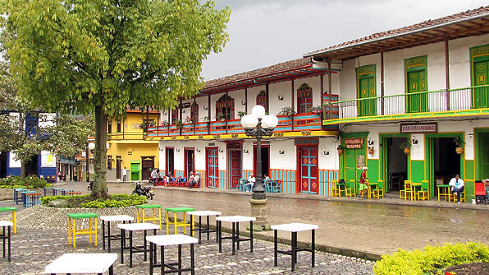Parque Principal Jardín Antioquia - Fotografía tomada de Teleantioquia