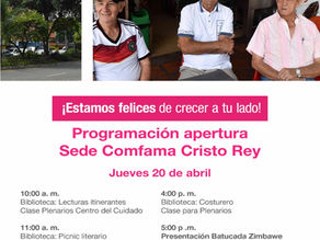Se llegó la apertura de la Sede COMFAMA Cristo Rey y trae sorpresas