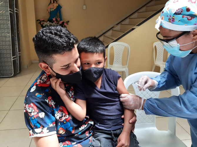 En Medellín se adelantan jornadas intensivas de vacunación contra rubéola y sarampión