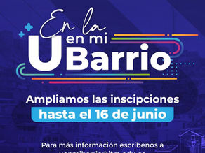 ¡En ITM ampliaron inscripciones para estudiar en la U DE MI BARRIO!